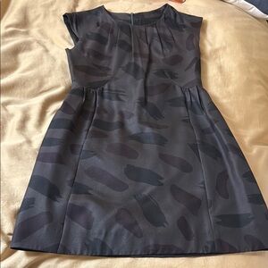 Rouched Neck Sleeveless Dress